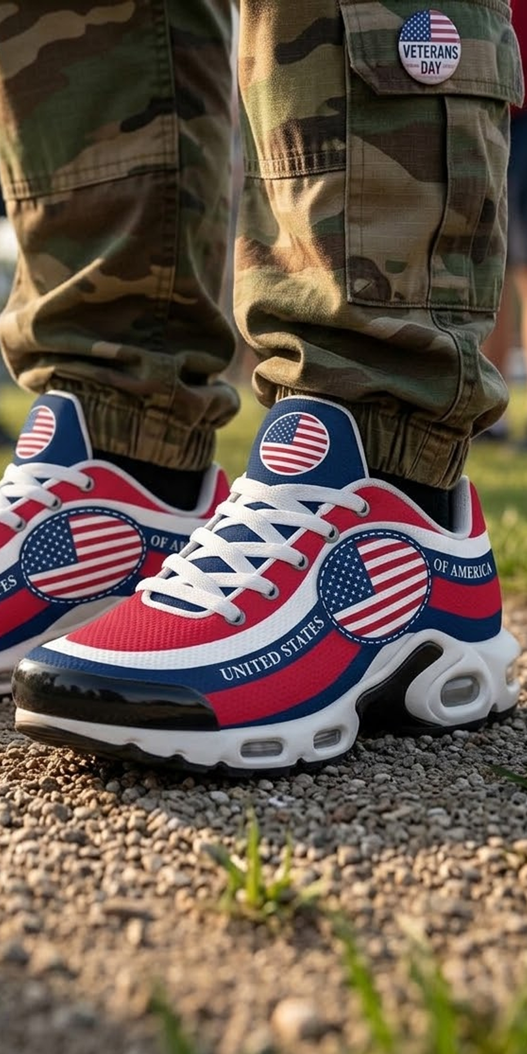 🇺🇸 American Flag Sneakers